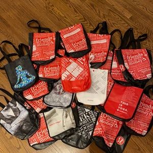 20 small Lululemon bags